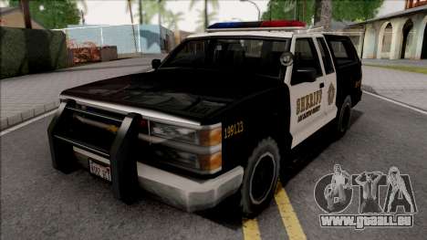 Chevrolet Silverado Police SA Style für GTA San Andreas