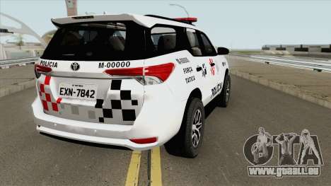 Toyota Fortuner (SW4) 2019 pour GTA San Andreas