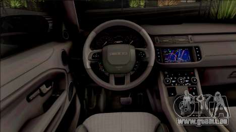 Land Rover Range Rover Evoque pour GTA San Andreas