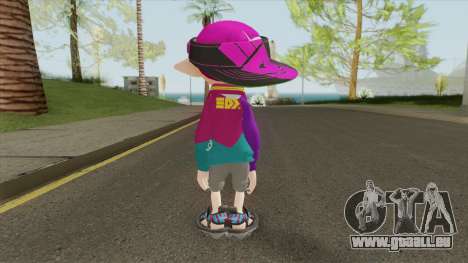 Inkling Boy Pink V1 (Splatoon) pour GTA San Andreas