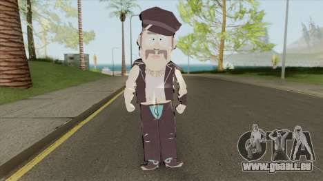 South Park Paper Man Skin für GTA San Andreas