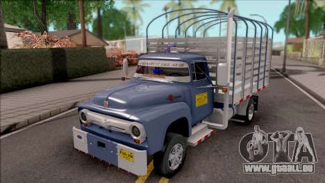 Ford F-350 Con Estacas pour GTA San Andreas