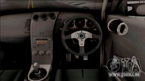 Nissan Fairlady Z33 Initial D Fifth Stage Ryuji pour GTA San Andreas