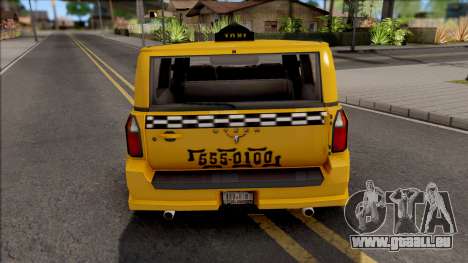 Saints Row IV Steer Taxi IVF für GTA San Andreas