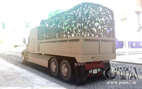 Peterbilt 579 Army Truck LQ für GTA San Andreas