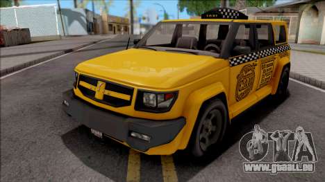 Saints Row IV Steer Taxi pour GTA San Andreas