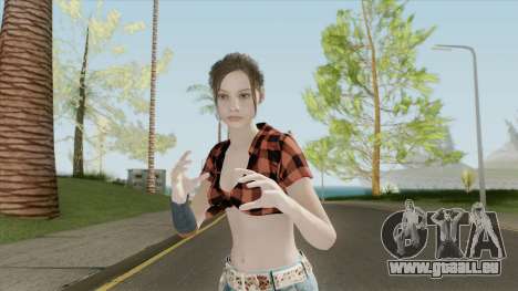 Claire Redfield Cowgirl (RE2 Remake) pour GTA San Andreas