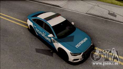Audi A6 C8 2019 Russian Police für GTA San Andreas
