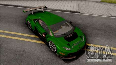 Lamborghini Huracan GT3 2015 Paint Job Preset 1 pour GTA San Andreas