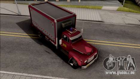 Ford F-350 Con Furgon pour GTA San Andreas