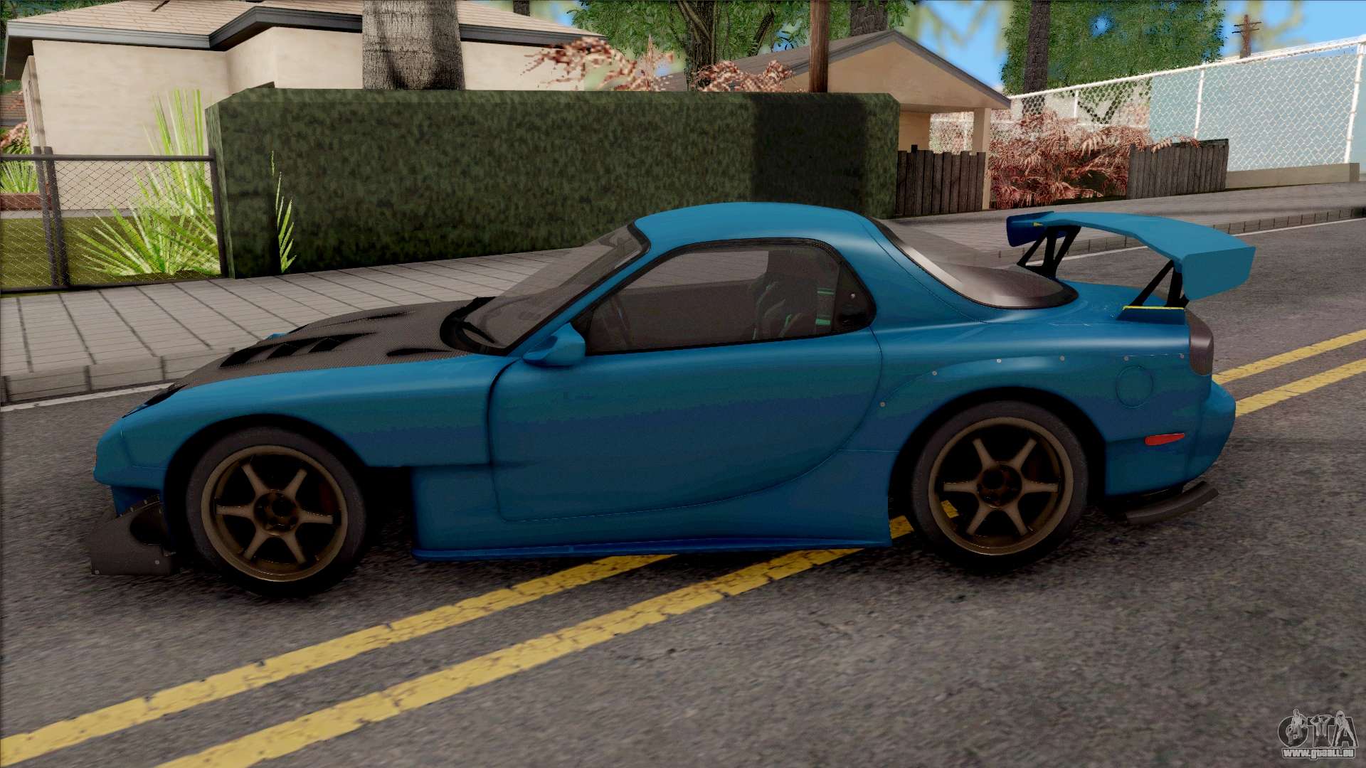 Mazda Efini Rx 7 Fd3s Initial D Fifth Stage Pour Gta San Andreas