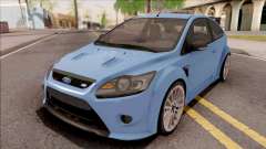 Ford Focus RS 2010 Blue pour GTA San Andreas
