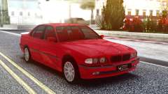 BMW 730i Original Red pour GTA San Andreas