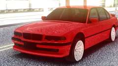 BMW 750IL Red pour GTA San Andreas