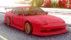 Nissan Silvia S13 Onevia Red pour GTA San Andreas