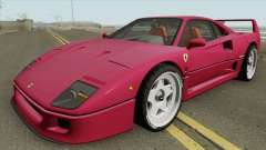 Ferrari F40 1987 HQ pour GTA San Andreas