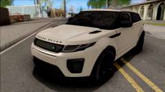 Land Rover Range Rover Evoque White pour GTA San Andreas