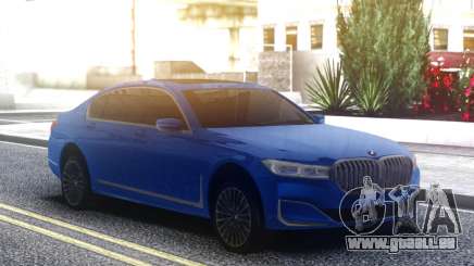 BMW 750Li Blue Original für GTA San Andreas