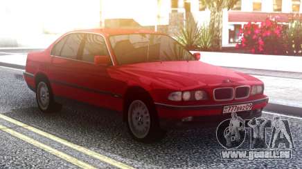BMW 730 E38 Red Original pour GTA San Andreas