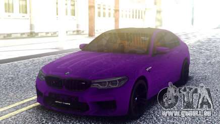 BMW M5 F90 Purple pour GTA San Andreas