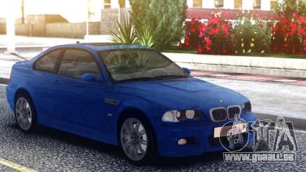 BMW M3 E46 Blue Coupe für GTA San Andreas