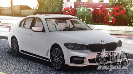 BMW 540i G30 White Edition pour GTA San Andreas