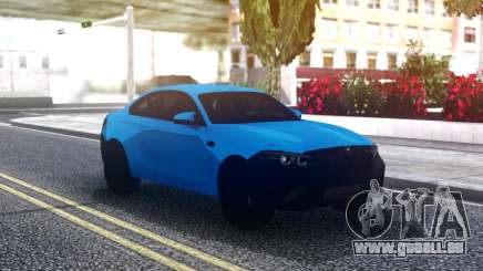 BMW M2 Coupe Blue pour GTA San Andreas