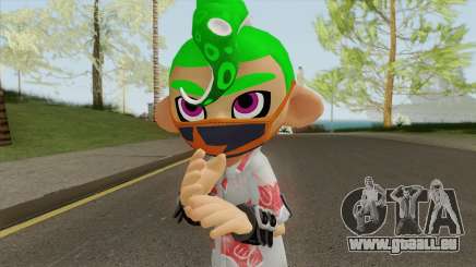 Octoling Boy Green (Splatoon) pour GTA San Andreas