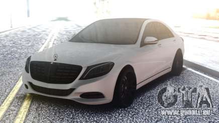 Mercedes-Benz W222 White pour GTA San Andreas