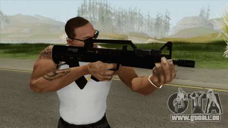 Bullpup Rifle (With Flashlight V1) GTA V für GTA San Andreas