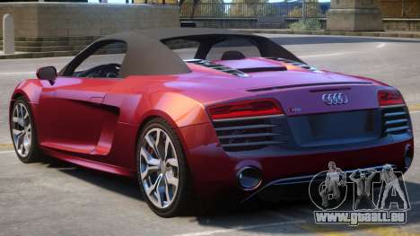 Audi R8 Spyder V2.2 pour GTA 4