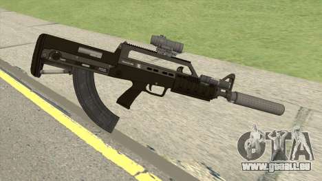 Bullpup Rifle (Three Upgrades V6) GTA V pour GTA San Andreas