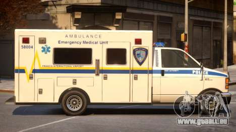 Ambulance PAPD FIA Medical Unit pour GTA 4