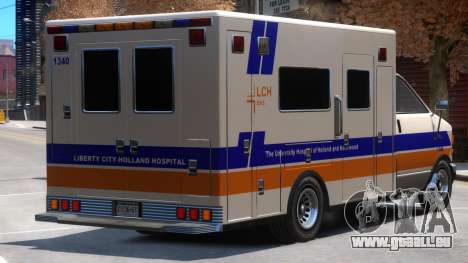 Ambulance Holland Hospital für GTA 4