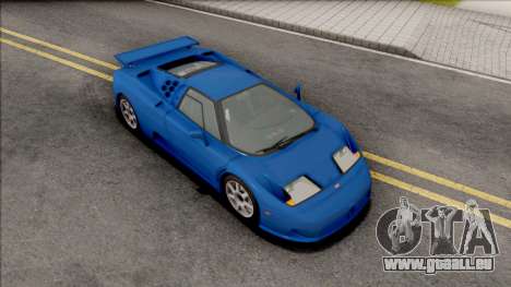 Bugatti EB110 SS (US-Spec) 1992 HQLM pour GTA San Andreas