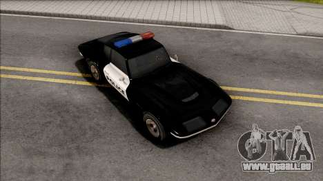 Invetero Coquette Classic Police für GTA San Andreas