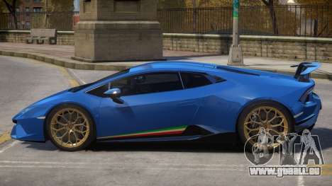 2017 Lamborghini Huracan V1.0 pour GTA 4