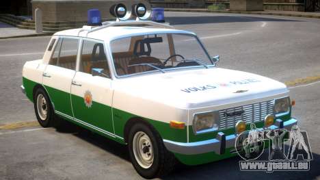 Wartburg 353 Police pour GTA 4