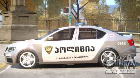 Skoda Octavia Police für GTA 4