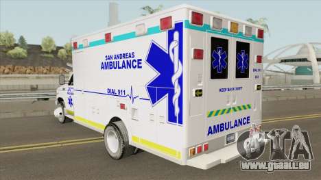 Ford E350 (San Andreas Ambulance) für GTA San Andreas