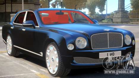 Bentley Mulsanne V1.1 pour GTA 4