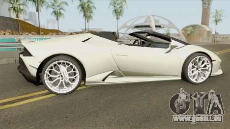 Lamborghini Huracan Evo Spyder 2020 pour GTA San Andreas