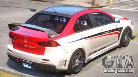 Mitsubishi Lancer Evo X PJ4 pour GTA 4