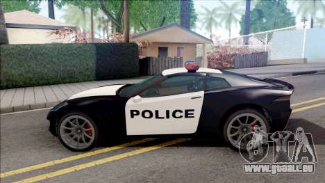Invetero Coquette Police für GTA San Andreas