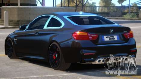 BMW M4 F82 pour GTA 4