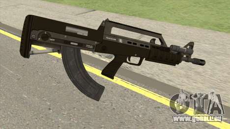Bullpup Rifle (With Flashlight V2) GTA V pour GTA San Andreas