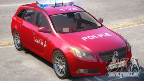 Opel Insignia Syrian Police pour GTA 4