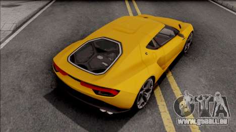 Lamborghini Asterion LPI 910-4 Concept 2015 pour GTA San Andreas
