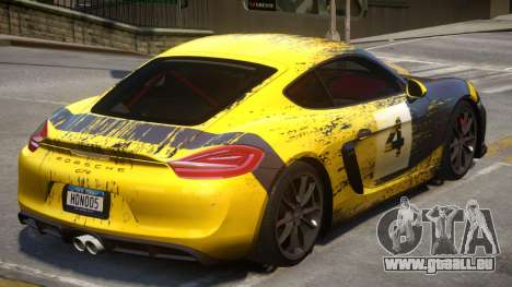 2015 Porsche Cayman Clubsport 2K pour GTA 4