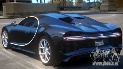 2017 Bugatti Chiron v1.2 pour GTA 4